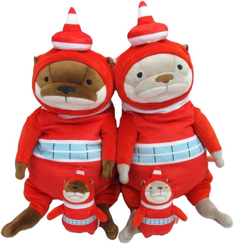 Morisaka Global Local Mochi Otter Tokyo Tower Mini Brown, Plushie, Stuffed Animal, 2.8 x 2 x 5.9 inches (7 x 5 x 15 cm), Souvenir, Asakusa, Tokyo, Japan, Tourist Attraction, Travel, Comfort, Soft