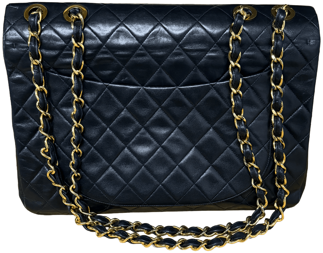 CHANEL 'VINTAGE BLACK' XL MAXI BAG