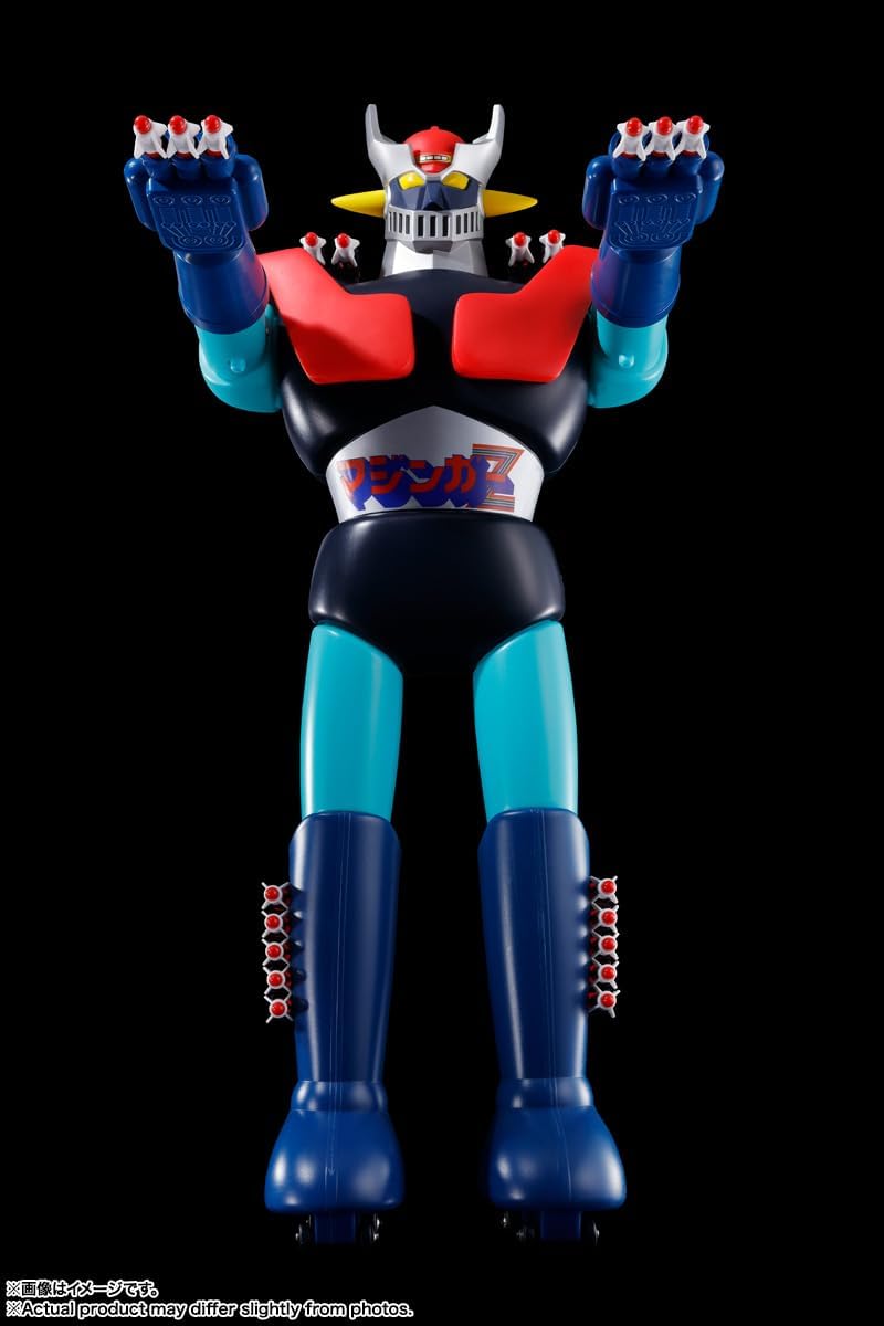 Jumbo Machinder Invincible King Jumbo Machinder Mazinger Z, Approx. 23.6 inches (600 mm), PVC & ABS & PP Pre-Painted Action Figure
