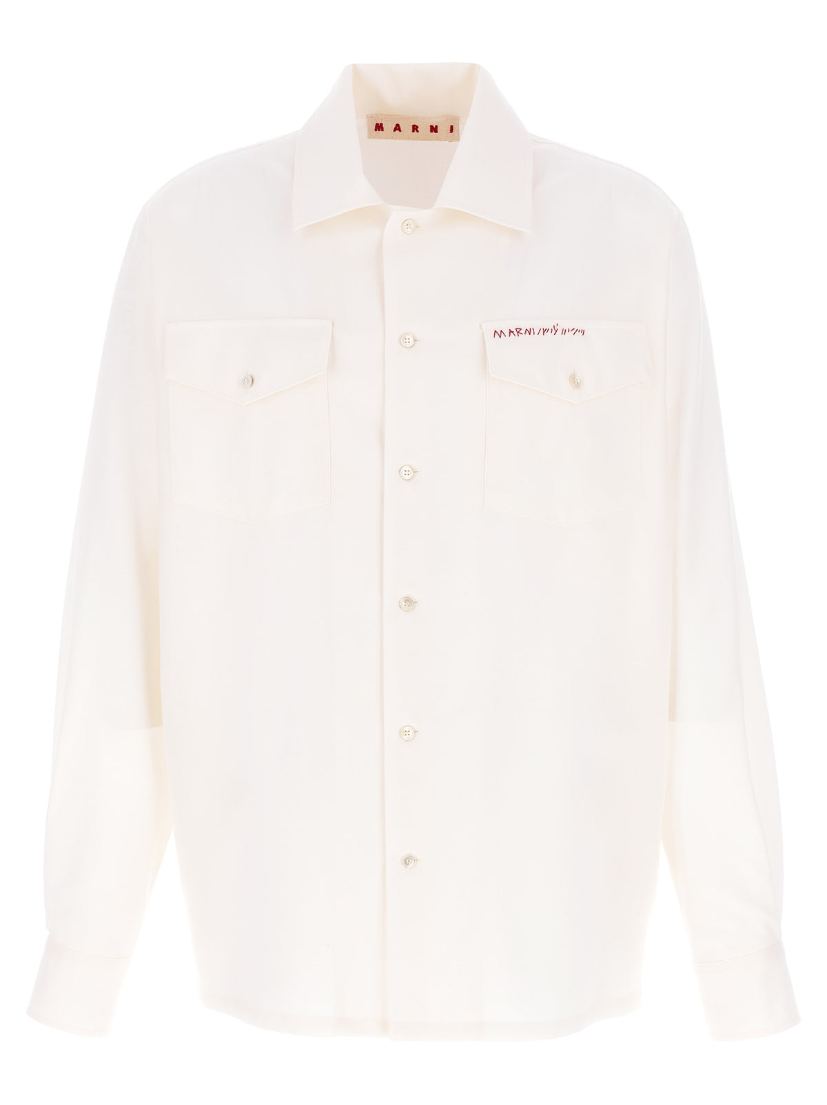 Marni Marni 'Tropical' Wool 'シャツ - Image 2