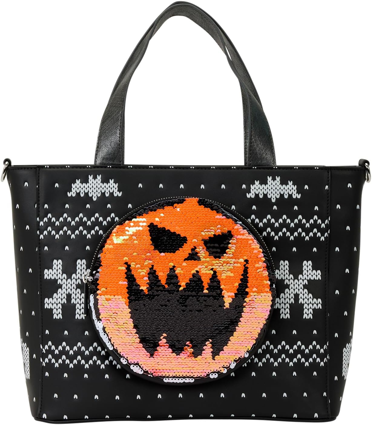 Loungefly Disney Nightmare Before Christmas Jack - Bolsa de mano con monedero