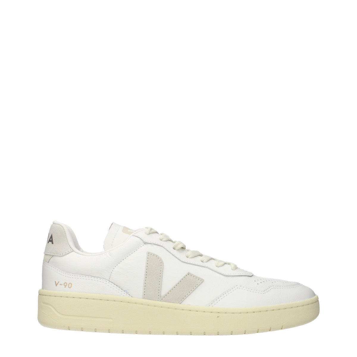 Veja Veja スニーカー メンズ レザー ホワイト/ライトグレー - Image 2