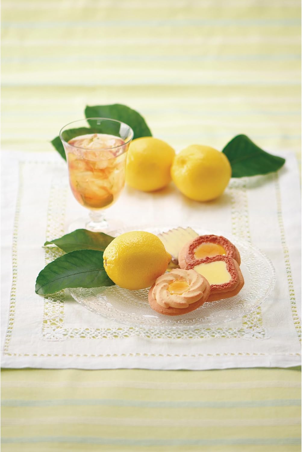 Nakayama Confectionery Drawstring Lemon Russian Cake Pack of 5