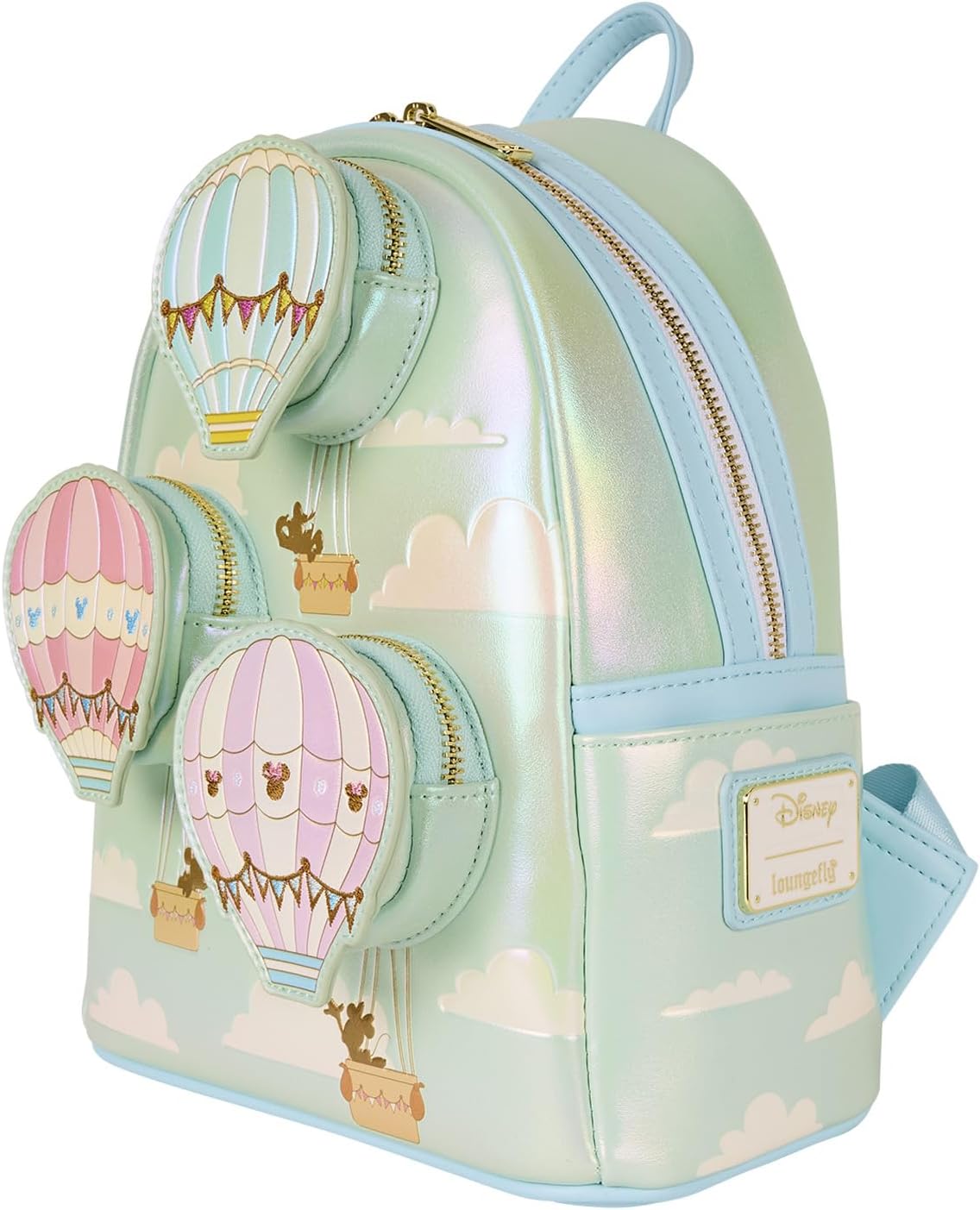 Loungefly Disney Mickey & Friends - Mini mochila con globo aerostático