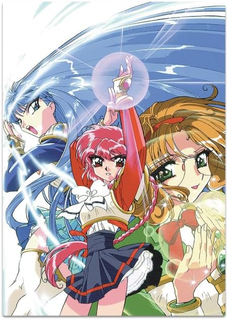 TV Anime "Magical Knight Rayearth" Clear File, Light & Sea & Wind