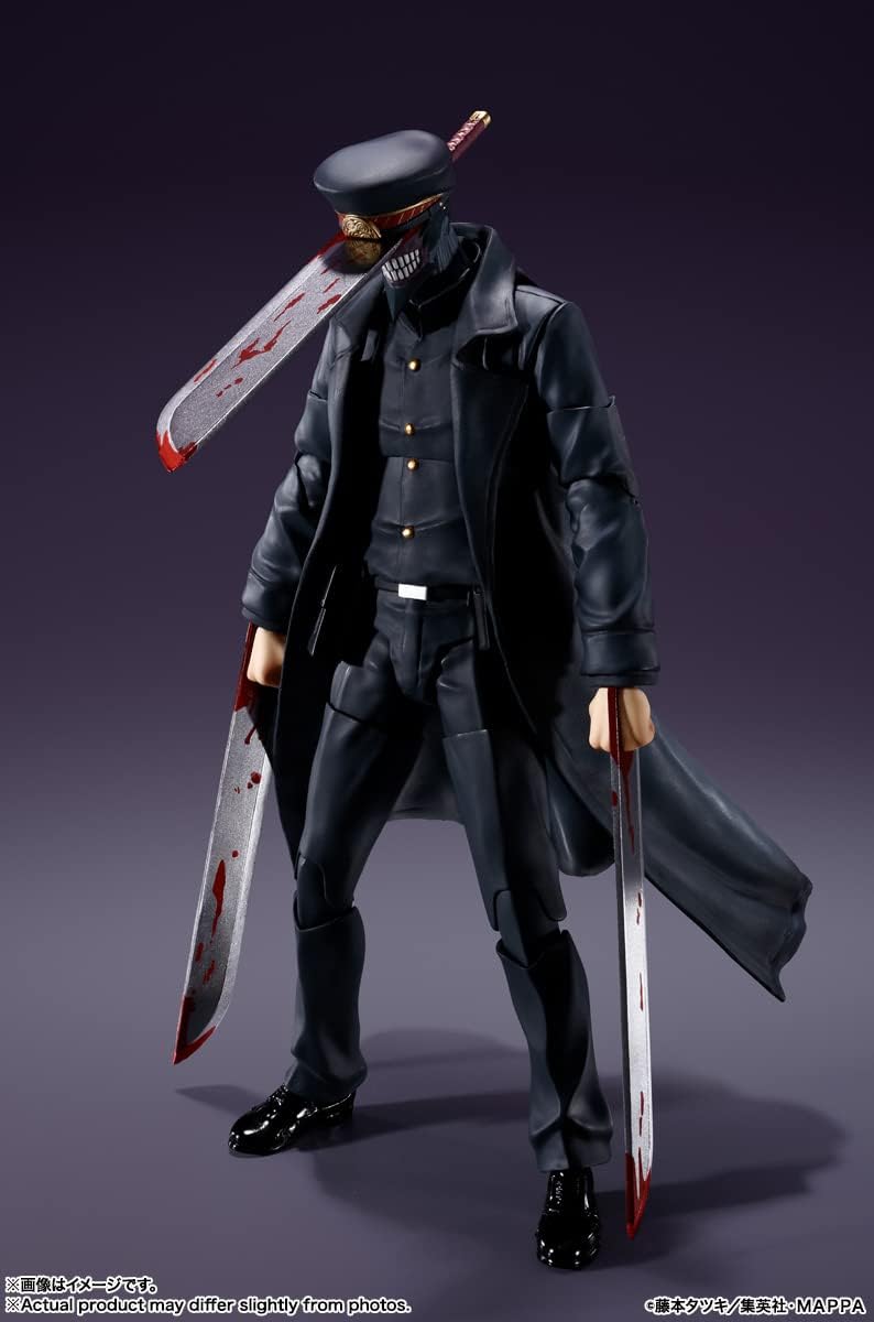 BANDAI SPIRITS S.H. Figuarts Chainsaw Man Samurai Sword, Approx. 6.5 inches (165 mm), ABS & PVC, Pre-painted Action Figure