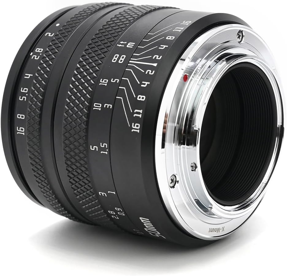AstrHori 50mm F2.0 RF Mount, Black, Standard Lens, Rock Star, 2 Year Warranty