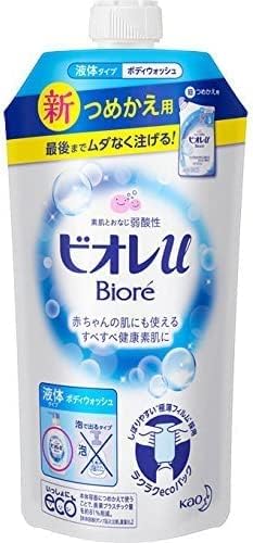 (Bulk Purchase) Kao Biore U 3336316 Refill, 11.5 fl oz (340 ml) x 5