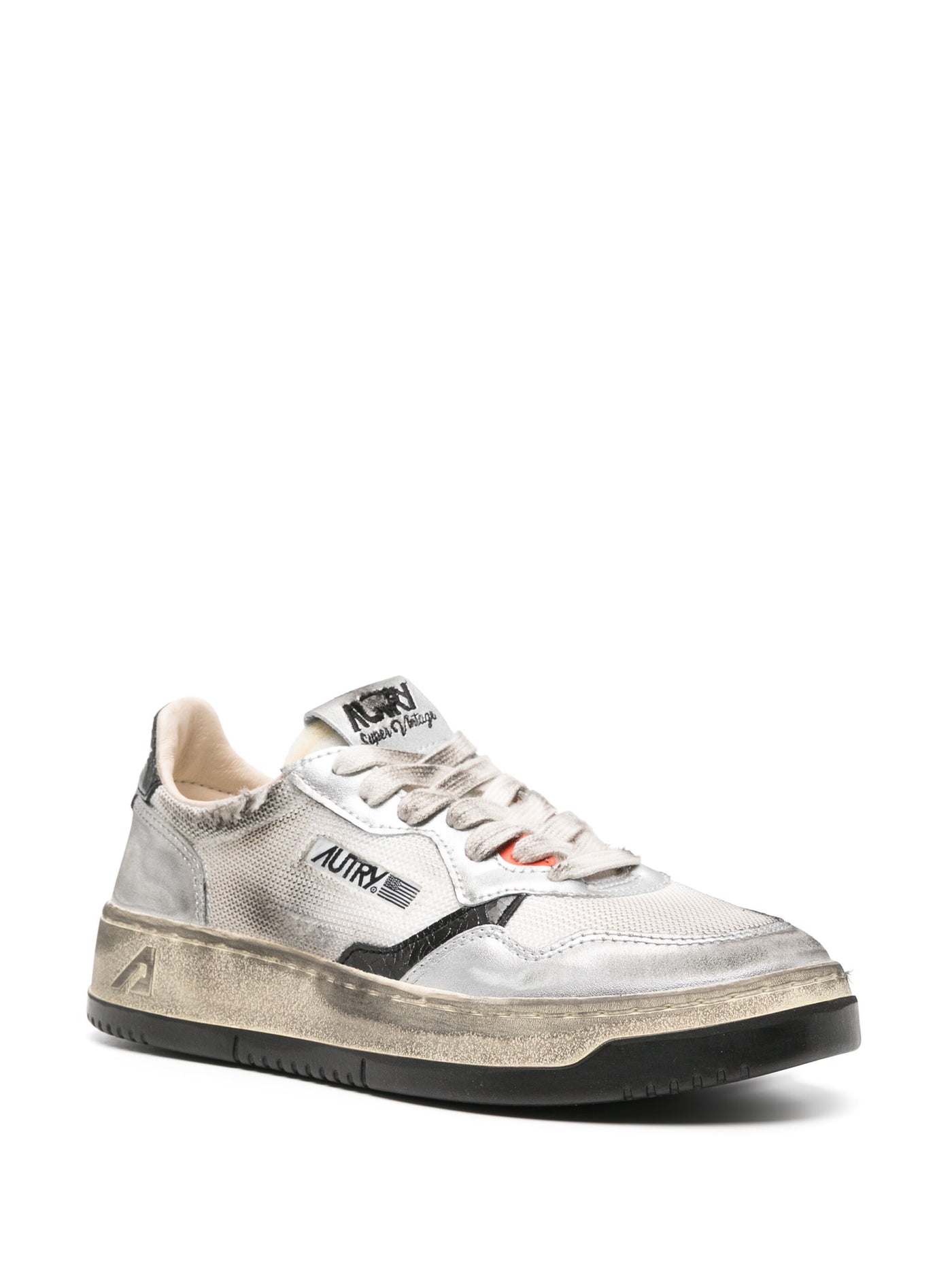 Autry Sup Vint Low WOMメッシュ/スエード - Image 2