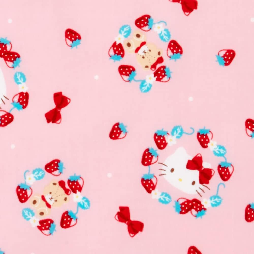 Sanrio 381306 Hello Kitty Handkerchief (Strawberry)