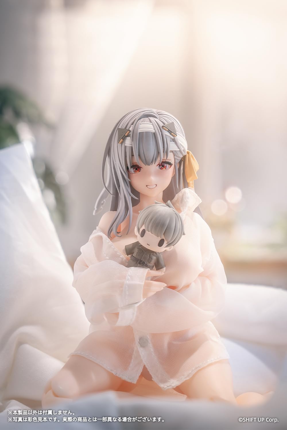 Ami Ami x Snail Shell Goddess of Victory: Nikke Modernia: First Affection, Total Height Approx. 6.1 inches (156 mm) (to the top of the head), PVC, ABS, POM, Cloth, Magnet, 1/12 Scale, Complete Action