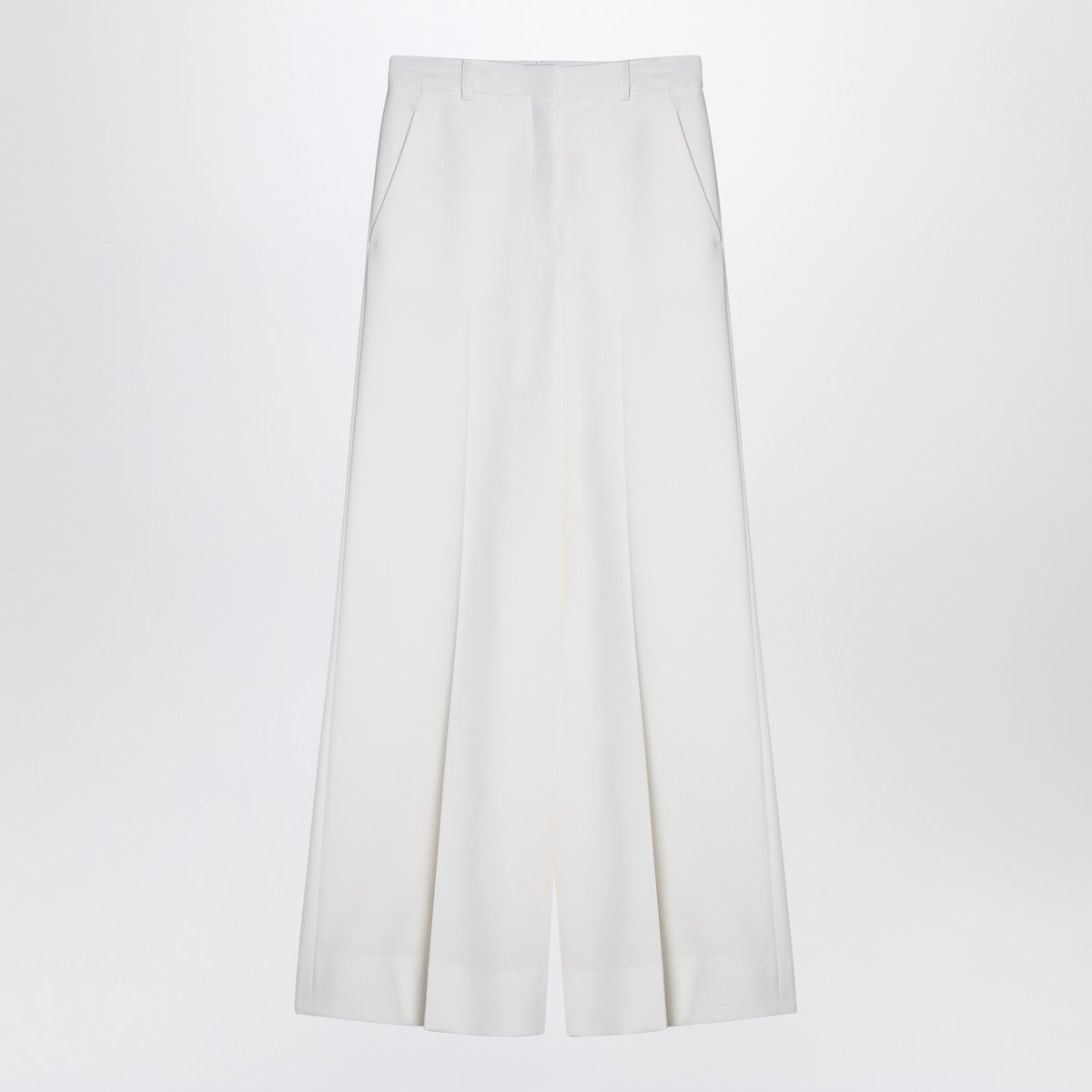 Stella ステラマックカートニークリーム色のウールフレアズボン - Image 2