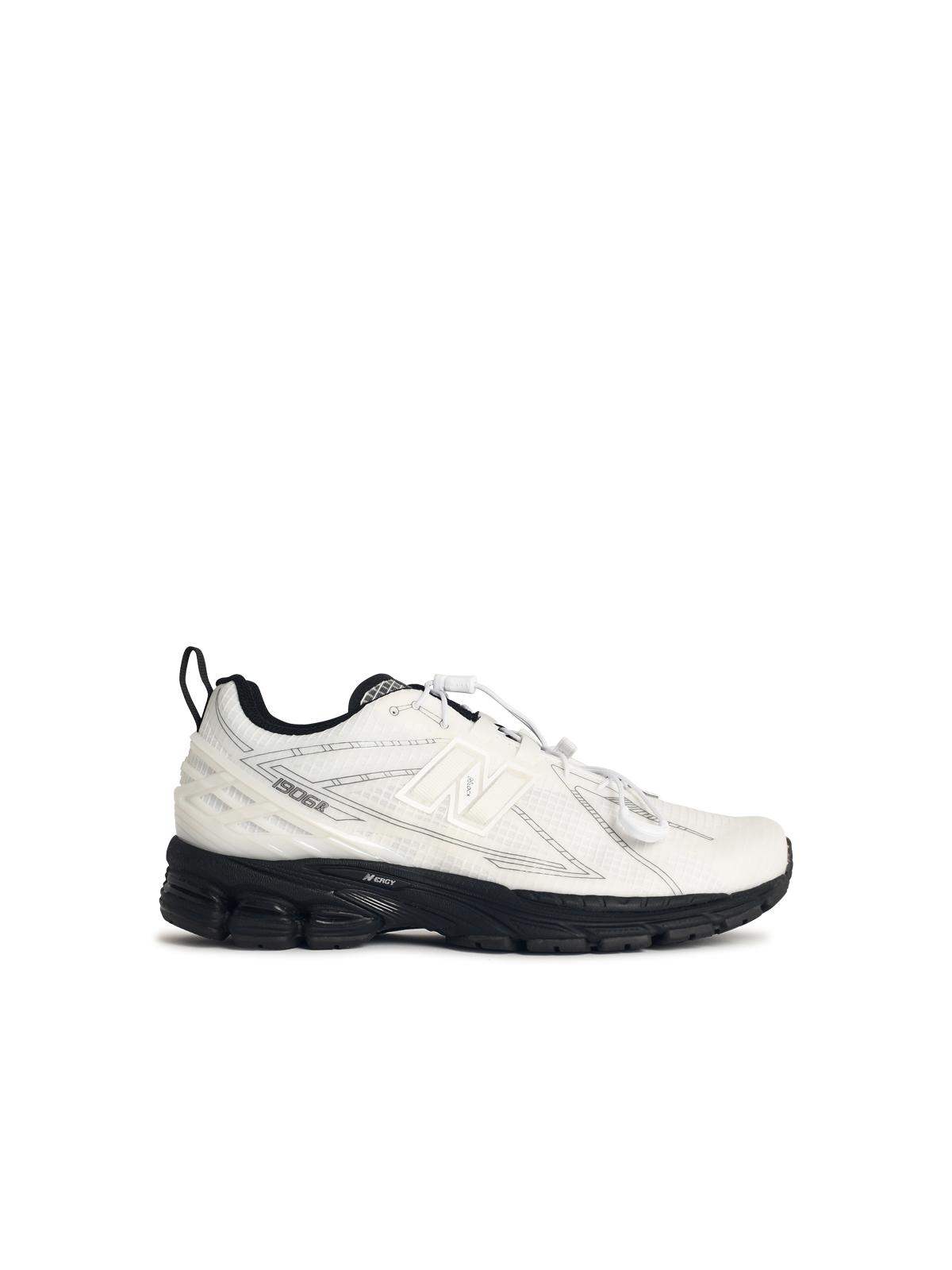 Designer Brand New Balance '1906'白い生地スニーカー - Image 2