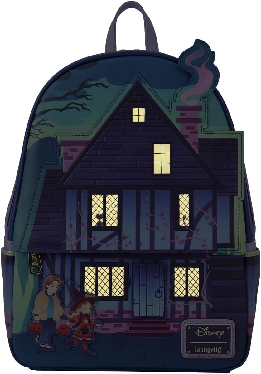 Loungefly Disney Hocus Pocus Sanderson Sisters House Mini Mochila