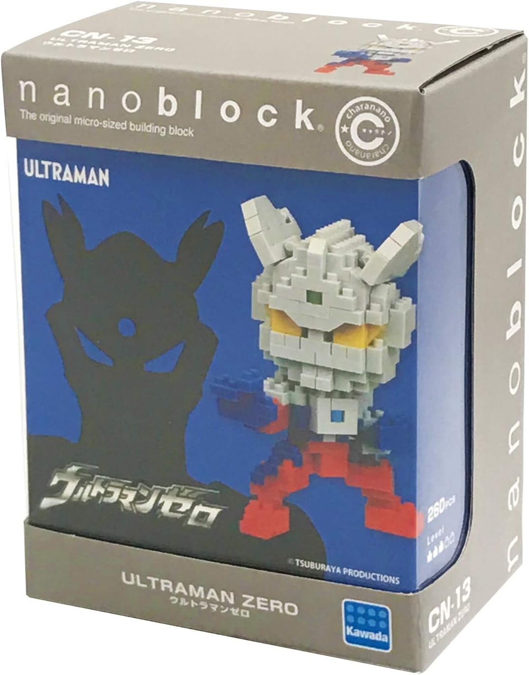 Kawada CN-13 Nanoblock Character Nano Ultraman Zero
