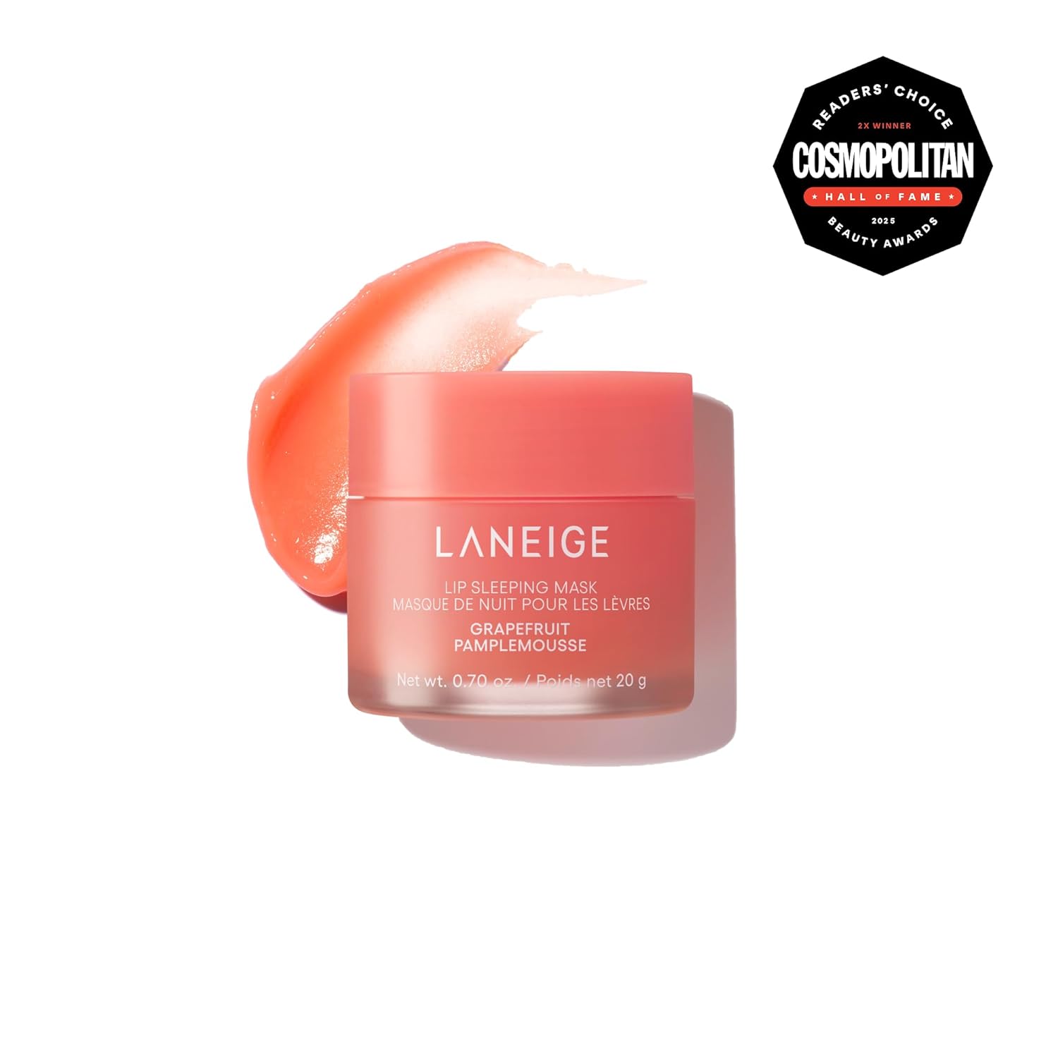 LANEIGE - Mascarilla nocturna para labios: Nutrir, hidratar, vitamina C, manteca de murumuru y manteca de karité, antioxidantes, labios escamosos y secos