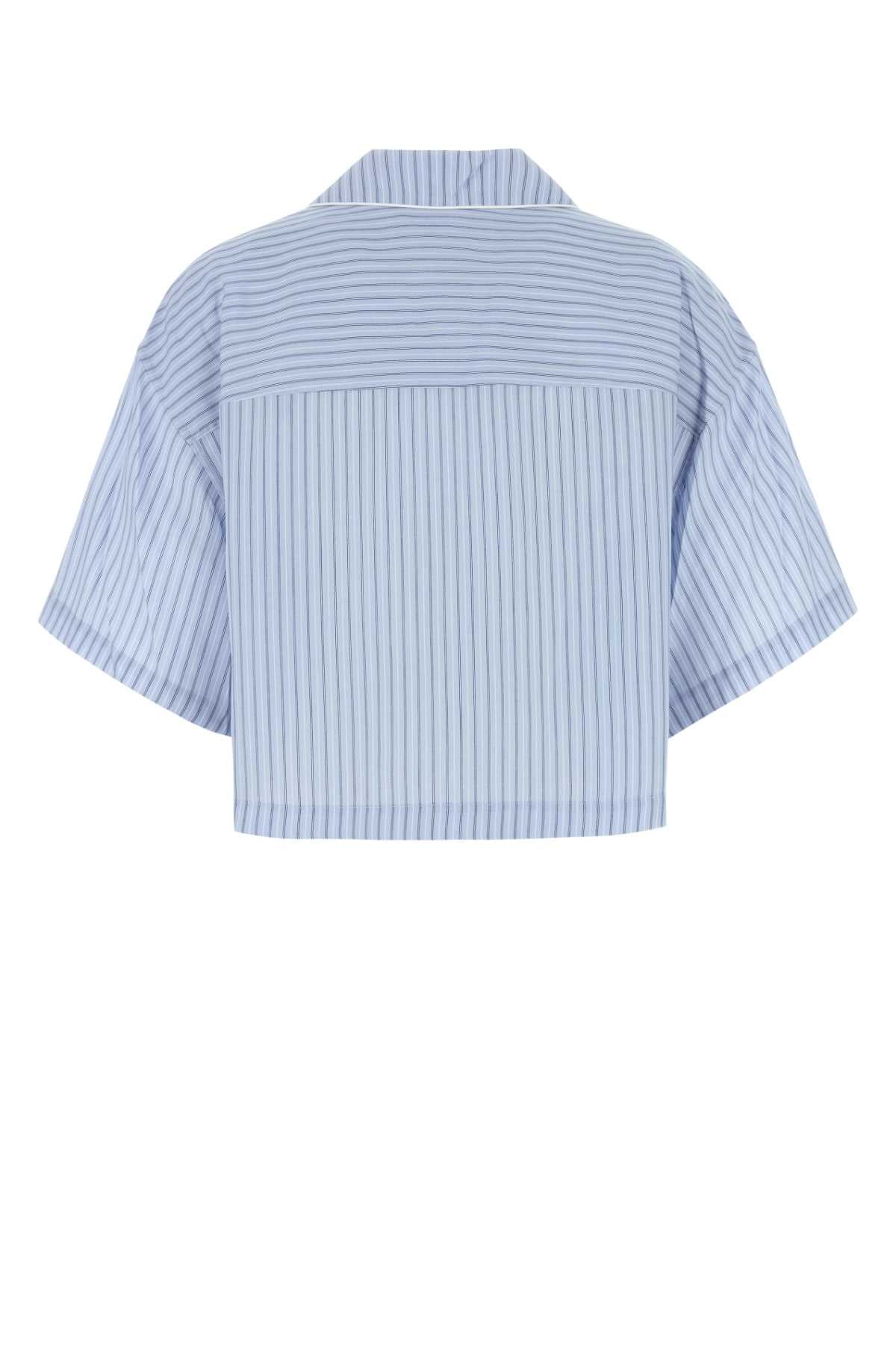 T By Alexander Wang Tによるアレクサンダーワン刺繍リヨセルシャツ - Image 2
