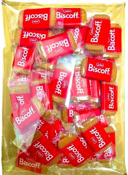 House Choice いいものだけを Lotus Original Caramel Biscuits, Set of 50 Pieces Box