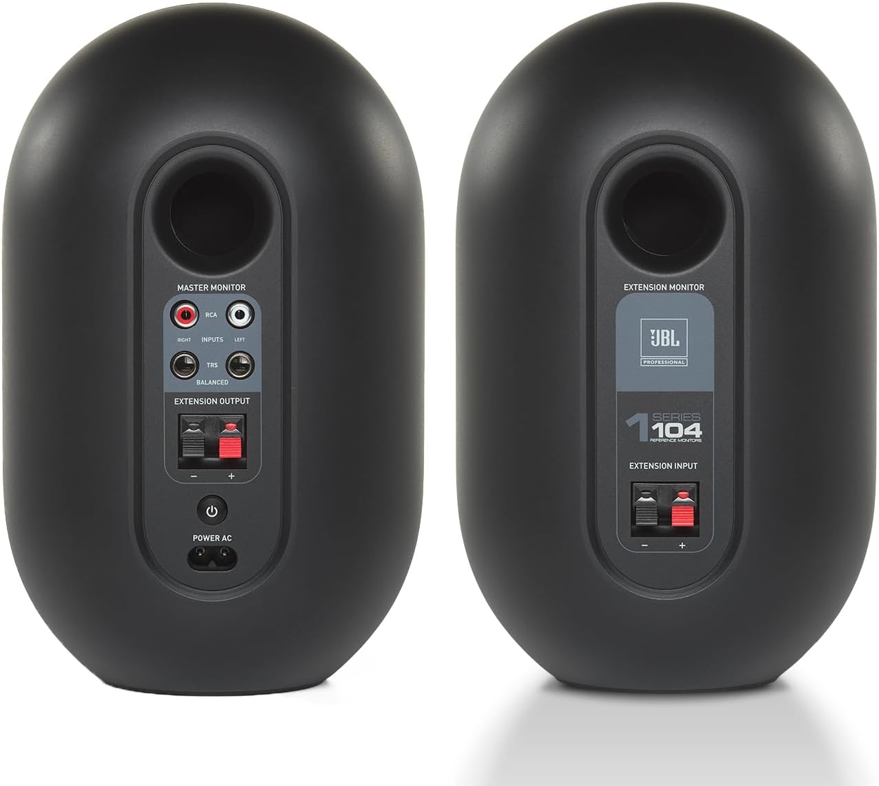 JBL Professional 104-BT-Y3 Powered 2-Way Full Range Studio Monitor Speaker, 3 Year Warranty Model, Built-in Amplifier, 30W + 30W High Output, Bluetooth 5.0 Compatible (Black)