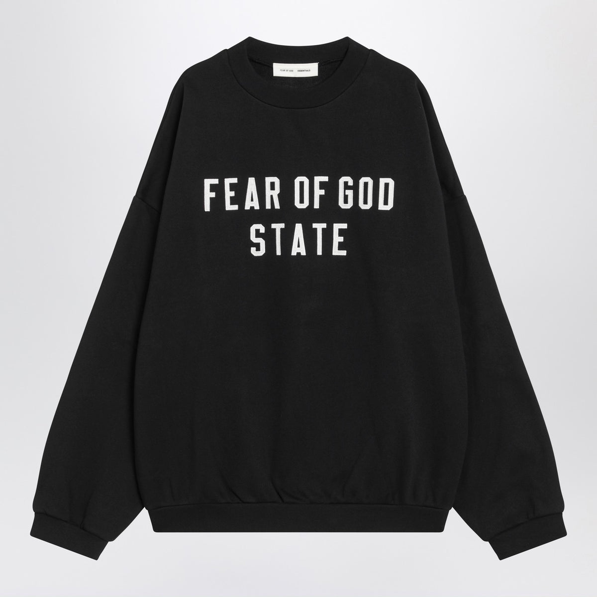 Fear フィア オブ ゴッド エッセンシャル ブラック 90'S クルーネックスウェットシャツ - Image 2