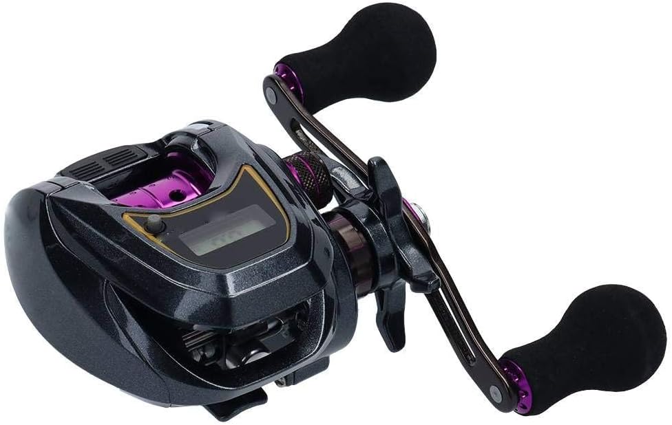 カウンター付ベイトリール (右/左ハンドル) [並行輸入品]