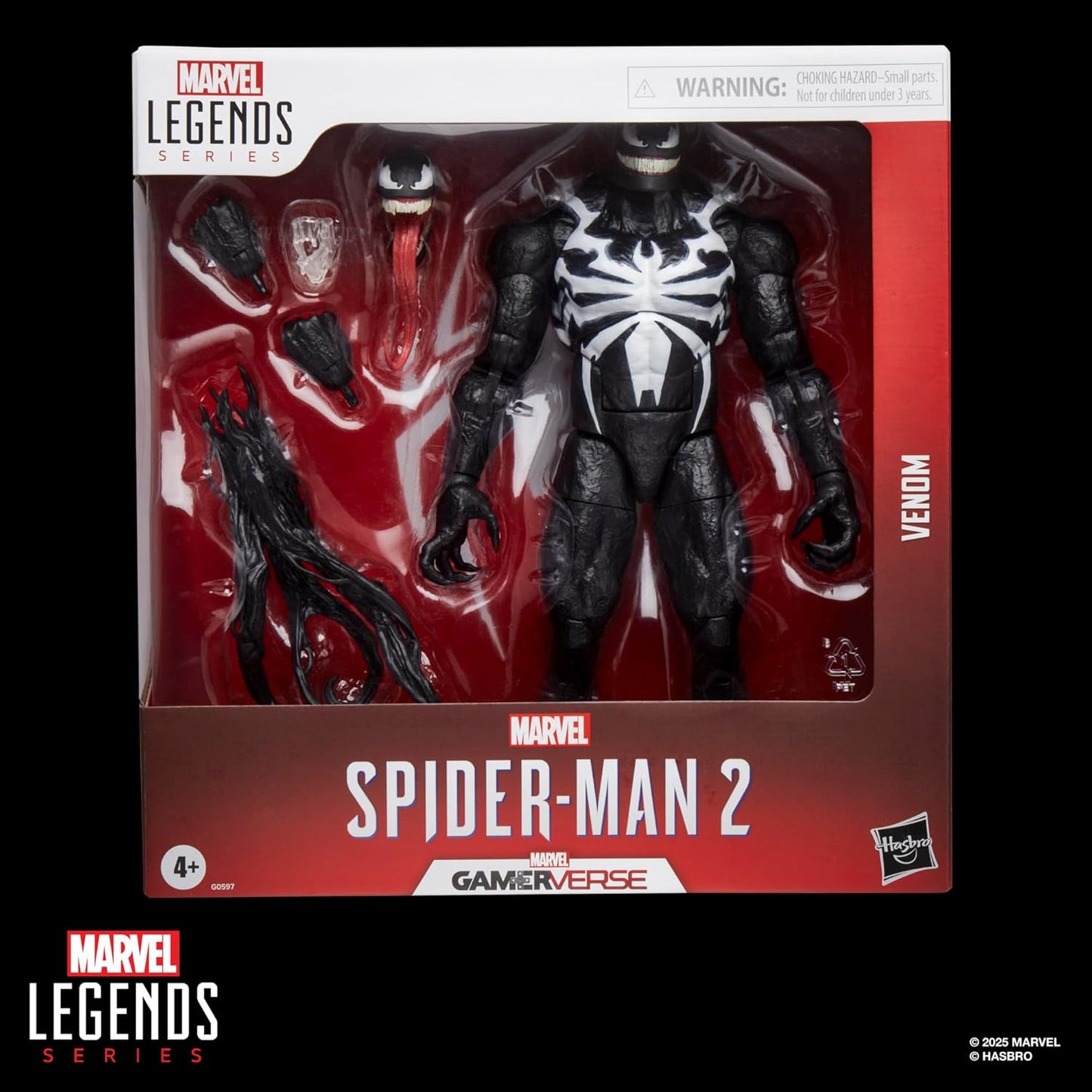 Hasbro Marvel Legends Series G0597 G0597 Gamer Bath Venom Collectibles Video Game Spider-Man 2 Action Figure, 10.5 inches (26.5 cm)