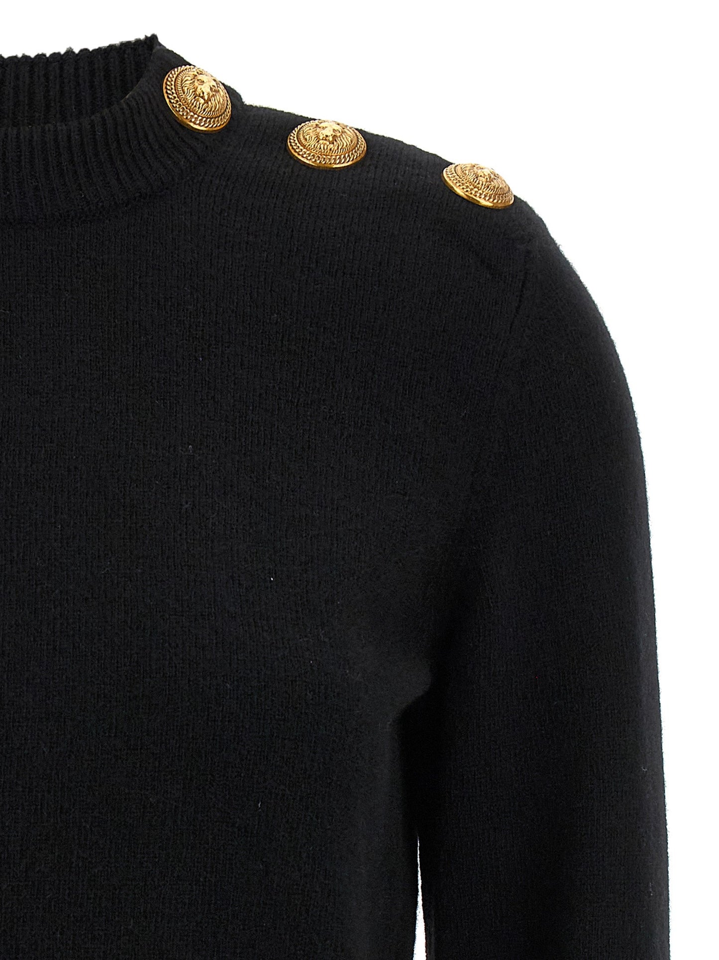 Balmain Eco Cashmereボタンセーター - Image 2