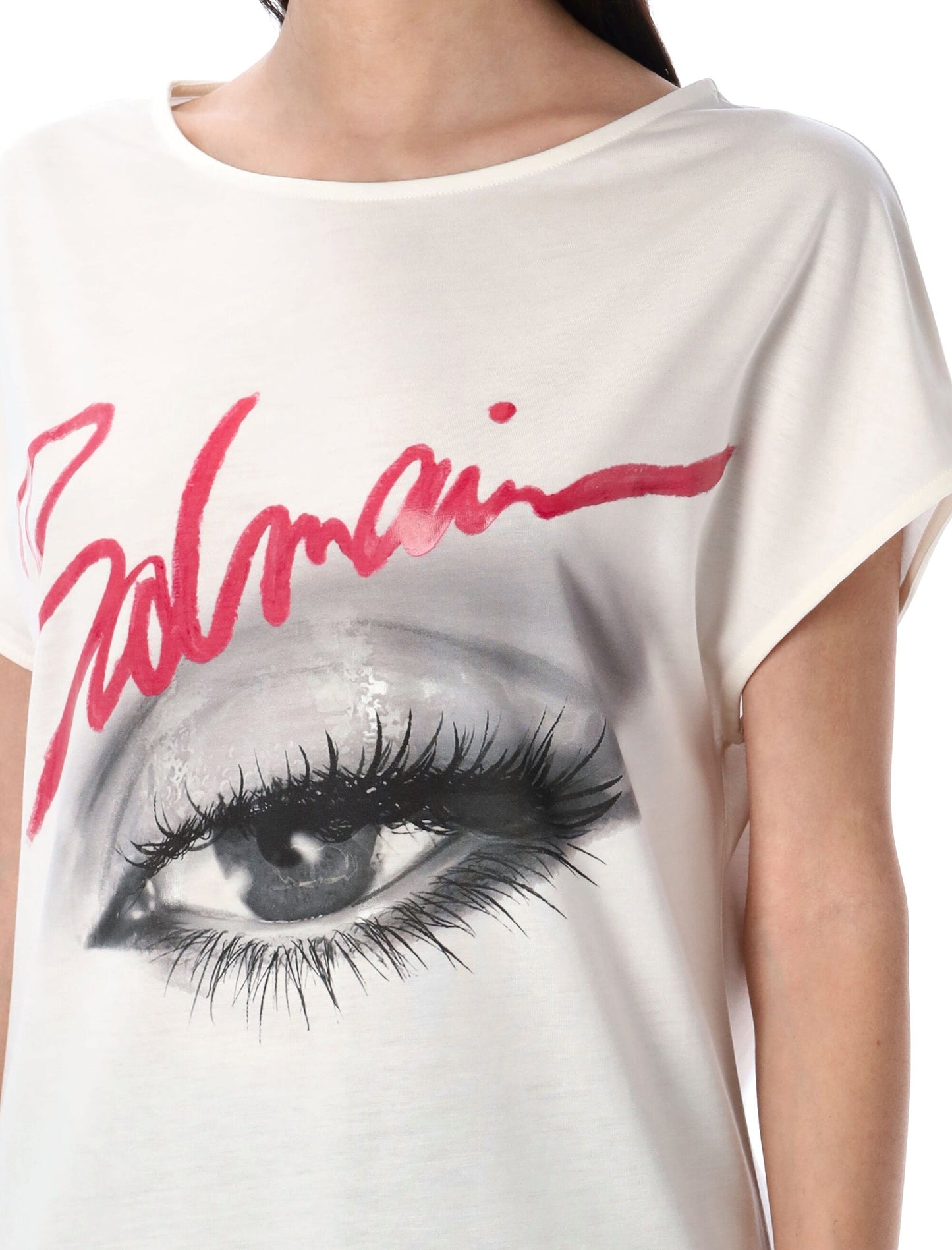Balmain バルマンTシャツとポロスホワイト - Image 2