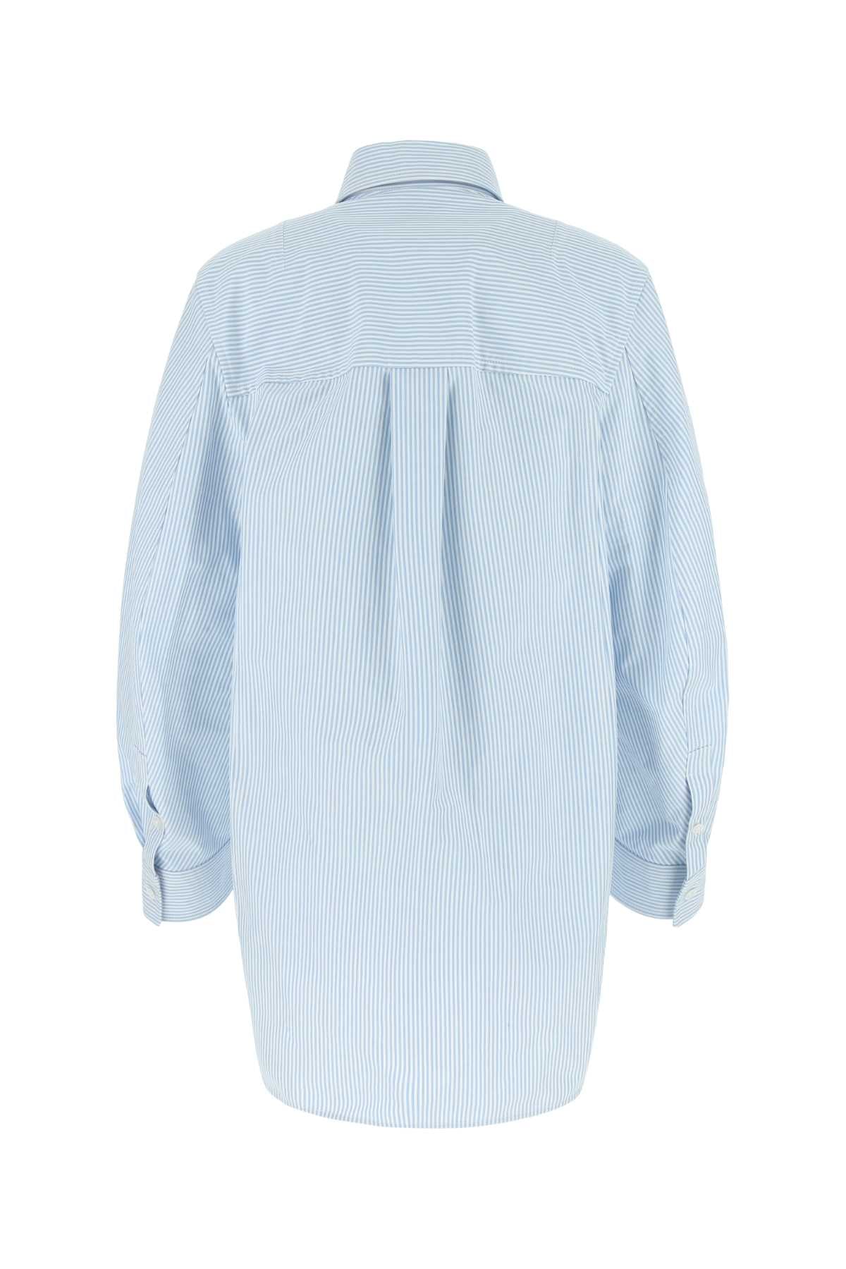 Bottega Veneta刺繍コットン特大シャツ - Image 2