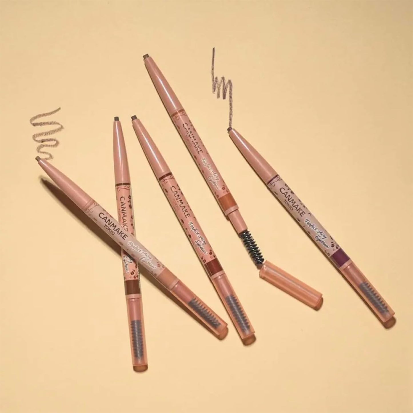 Canmake Perfect Airy Eyebrow 02 02 Natural Brown 0.29g (x1)