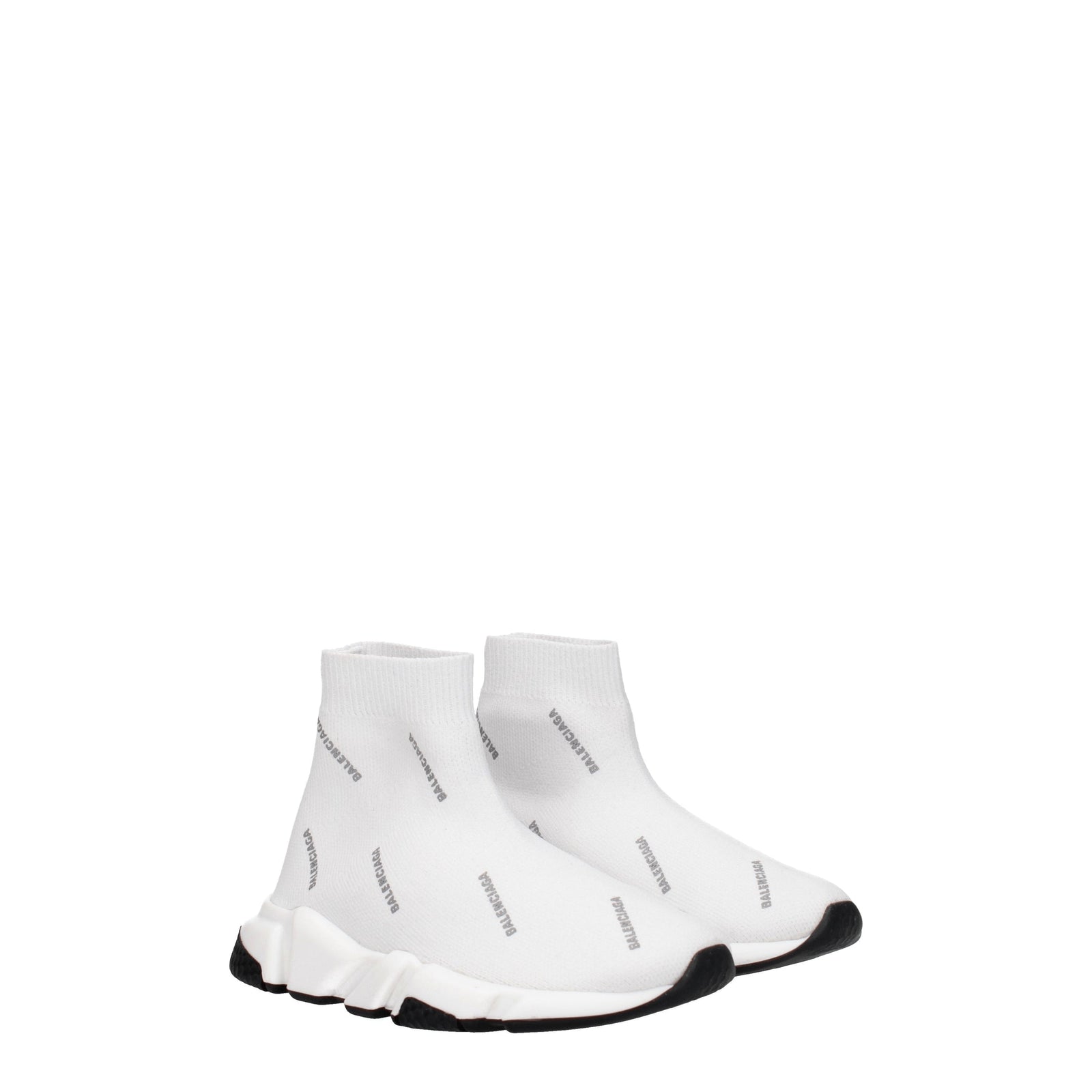 Balenciaga バレンシアガギフトのアイデア女性s スニーカーキッズファブリックホワイト/シルバー - Image 2