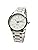 Seiko Alba AT2015X1 White Quartz Men's Stainless Steel Business Analog Day Date Day Date Calendar Watch Men, white, Bracelet Type