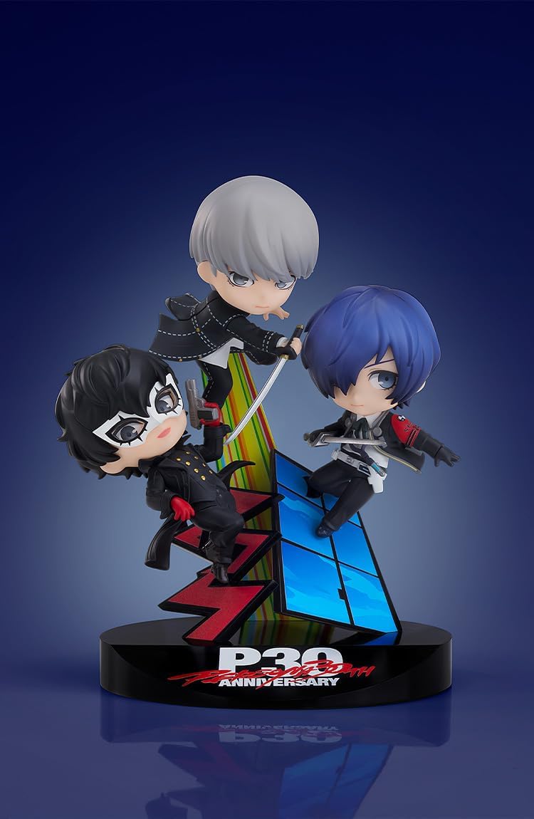 Good Smile Company, Persona Series, Nendoroid Moa, 30th Anniversary Collaboration Vinet, Plastic, Painted and Assembled Product, Non-scale, Exclusive Pedestal, Total Height Approx. 5.9 inches (150 mm