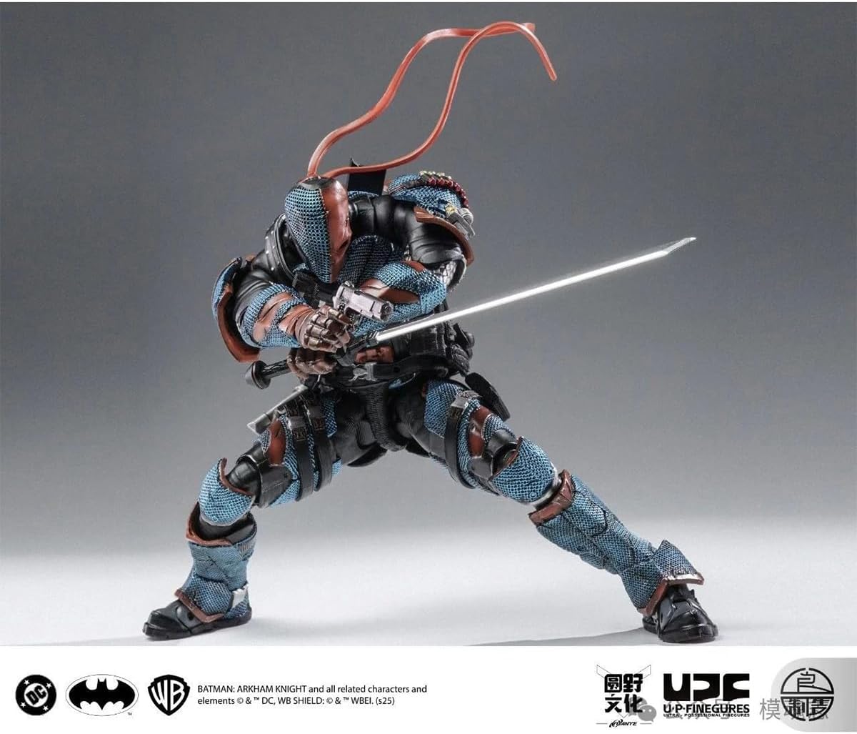 HiPlay DC002 Fine Manufacturing 1/12 "Batman: Arkham Knight" Deathstroke Action Figure, Painted, Finished Product
