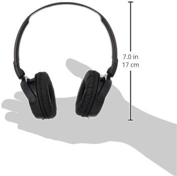 Sony MDR-ZX110 Headphones: Sealed Foldable Black MDR-ZX110 B