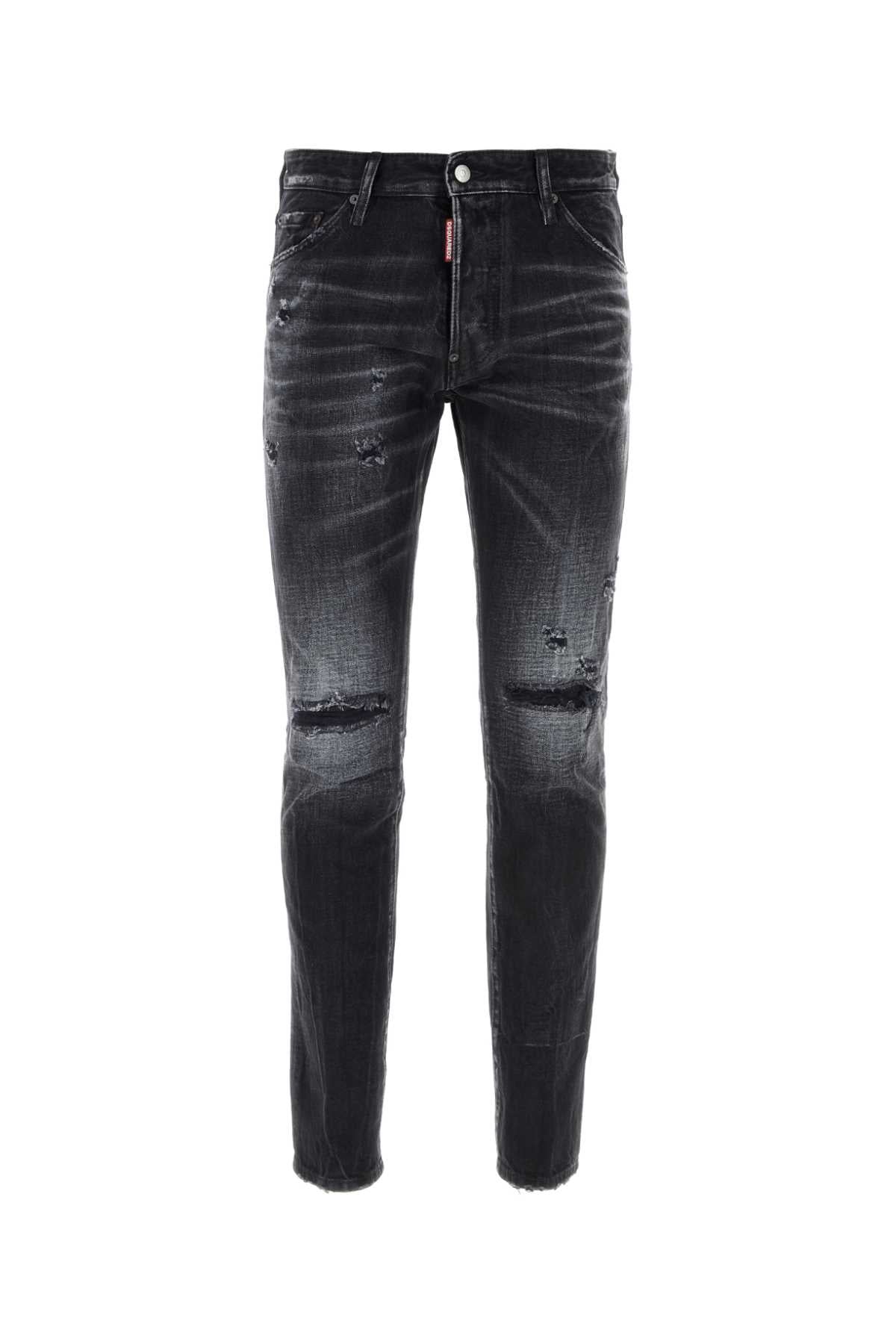 Dsquared2 Dsquared Black Denim Cool Guy Jeans - Image 2