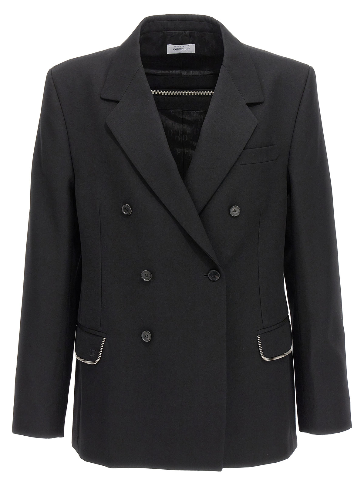 Off Off White Blazer 'Ow Emb' - Image 2