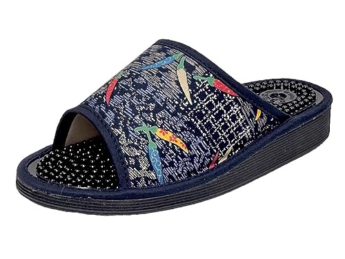 Daiming Shokai Women's Health Sandals, Japanese Pattern, Japanese Style, Slippers, Made in Japan