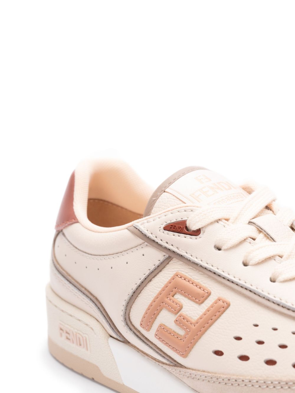 Fendi フェンディフェンディマッチレザースニーカー - Image 2