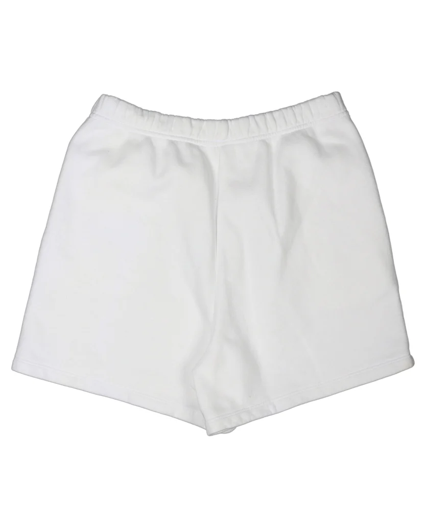 CHROME HEARTS 'WHITE' 3 CROSS PATCH SWEAT SHORTS