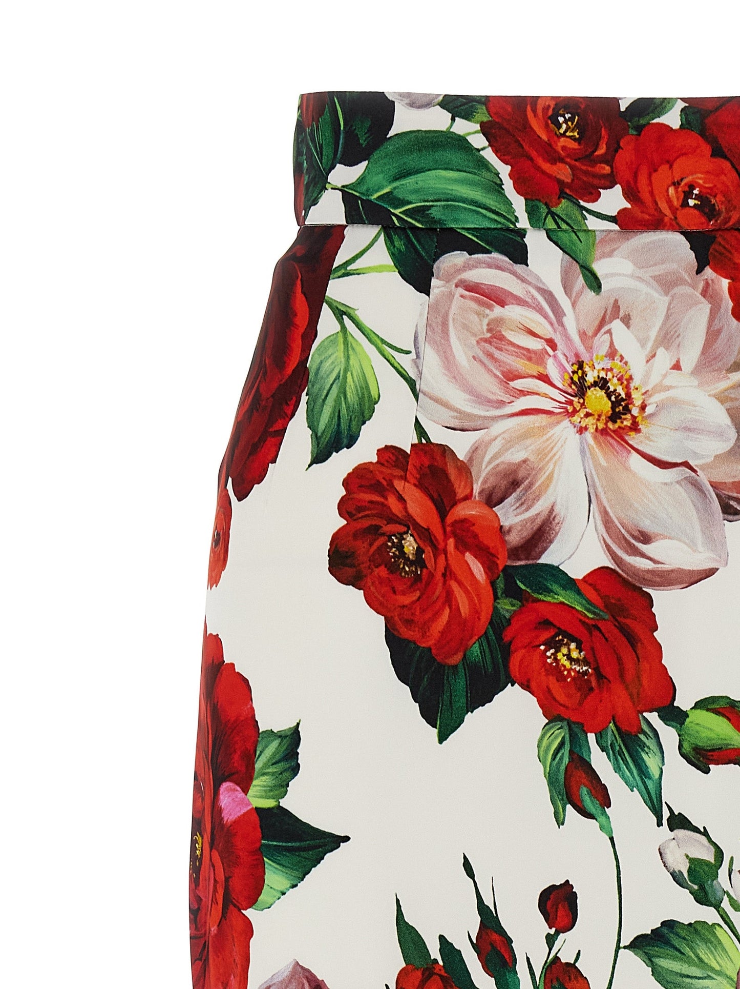 Dolce  Gabbana ドルチェ＆ガッバーナ花柄のロングエットスカート - Image 2