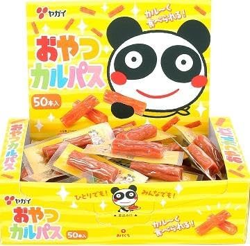 Yagai Snack Calpus, 50 Pieces x 5 Box Set