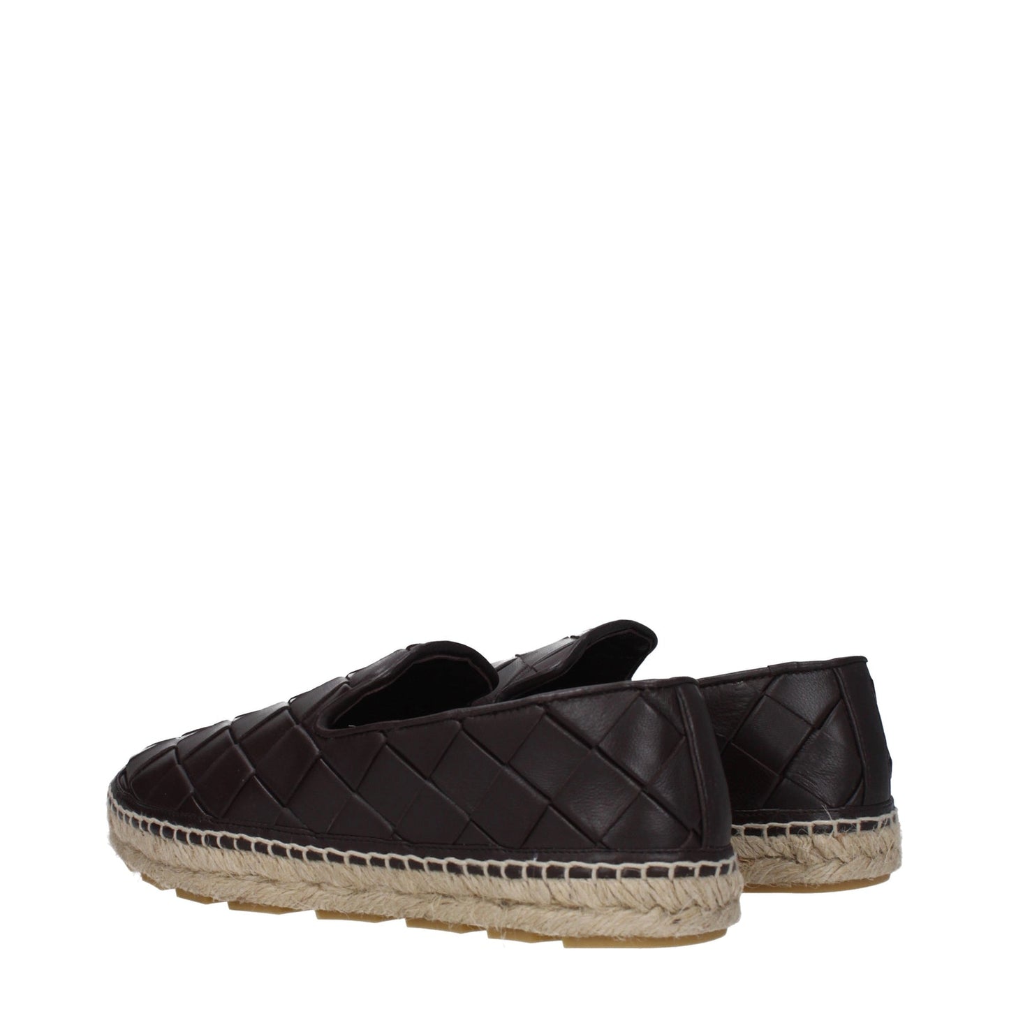 Bottega Veneta Espadrillesジャケットレザーブラウン/ダークチョコレート - Image 2