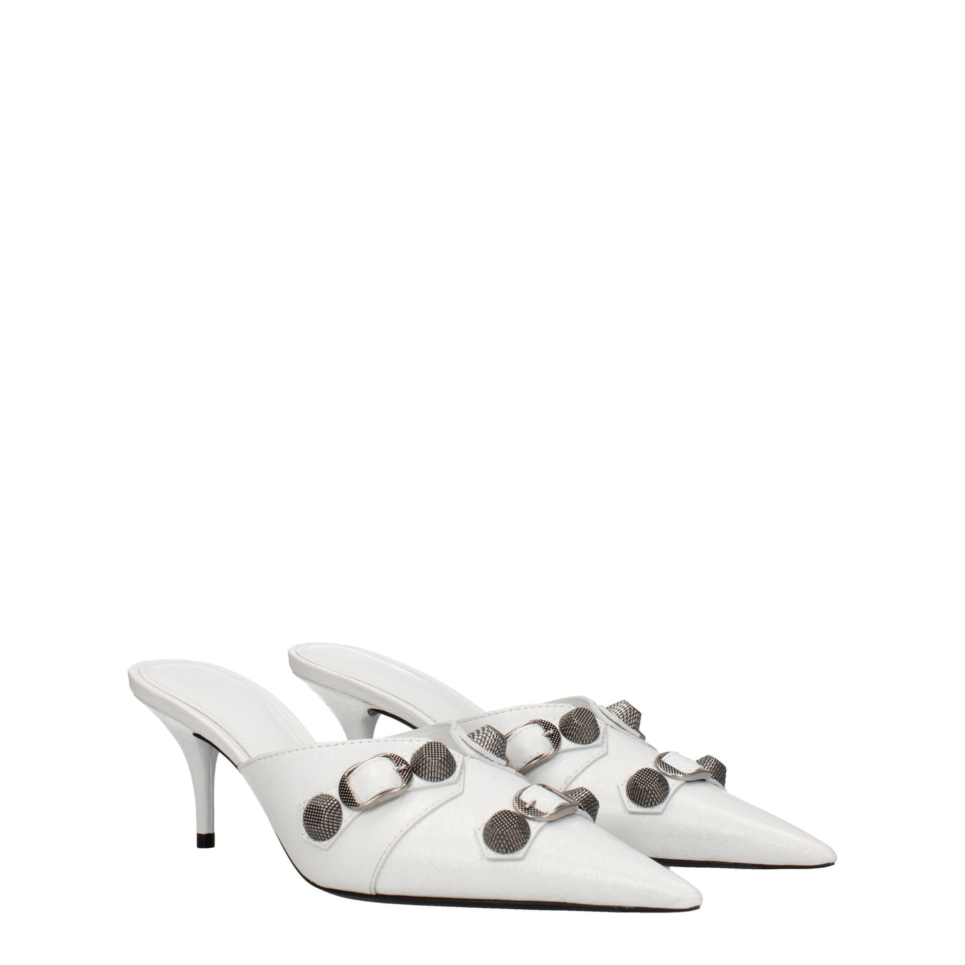 Balenciaga Sandals Women Leather White - Image 2