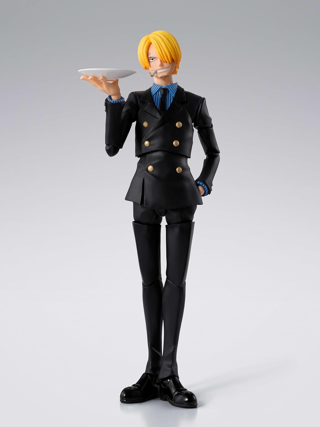 Tamashi Nations S.H. Figuarts One Piece Sanji Dawn of Adventure, Approx. 6.1 inches (155 mm), PVC & ABS Pre-painted Action Figure