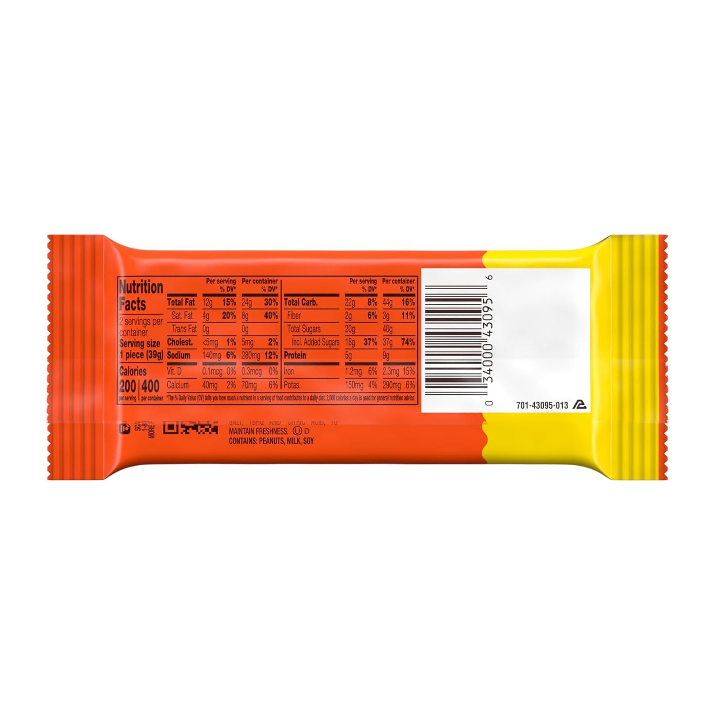 REESES BIG CUP 2.8 OZ KNG MCHOC PNTBTR CUP - 003400043095
