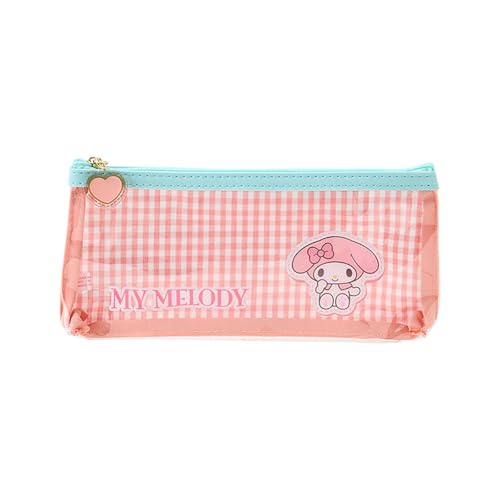 Sanrio Clear Pencil Case, PVC, Laminated Cotton, For Ages 3 and Up, Character 2025