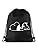 PANMAX Large Capacity Knapsack, Gym Sack, Pool Bag, Drawstring Bag, Sports Bag, Gymnastics Clothes, Waterproof, Lightweight, Men's, Women's, Club Activities, Gym, Excursions, Camping, Anime, Goods,