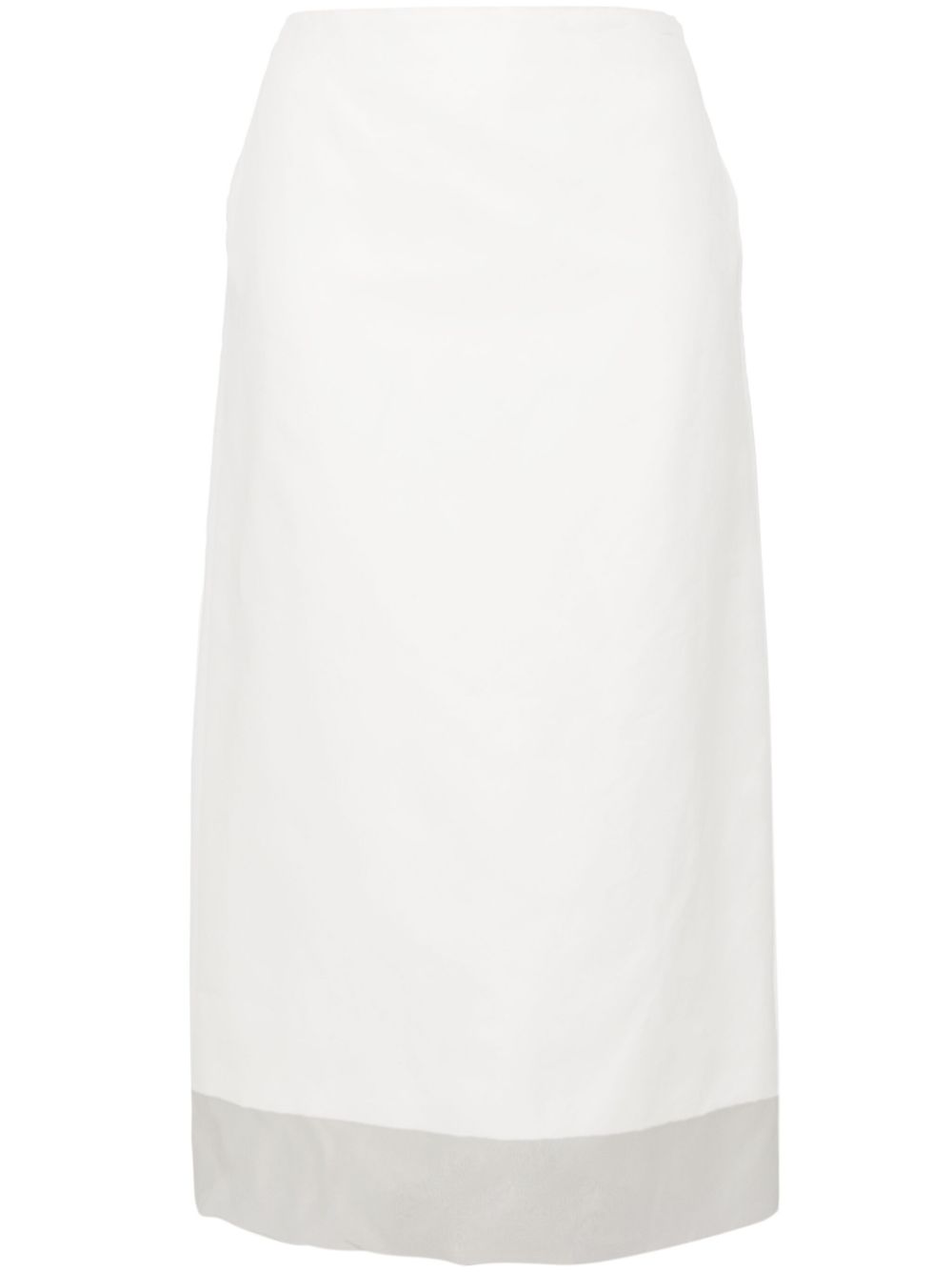 Sportmax SportMaxファッションシルクミディスカート - Image 2