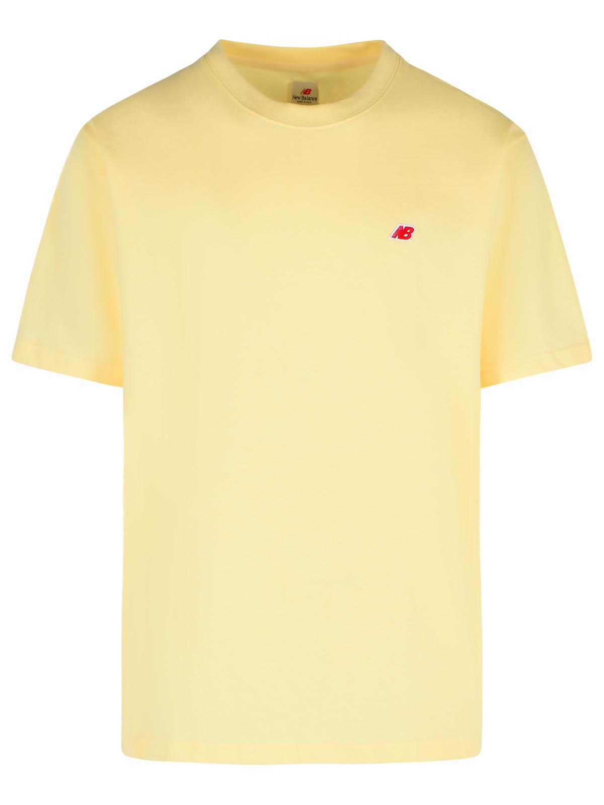 Designer Brand ニューバランスブラウンコットンTシャツ - Image 2